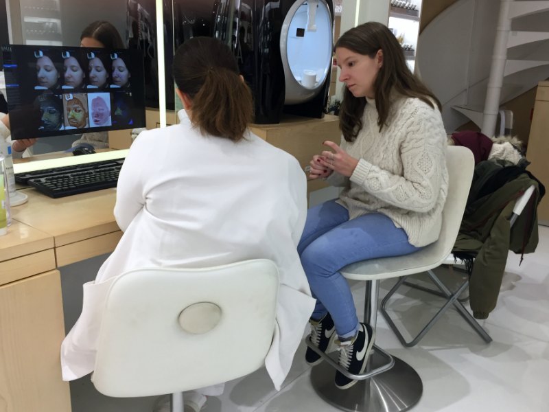 dermacenter paris visia diagnostic de peau