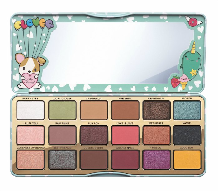 Clover palette too faced couleurs