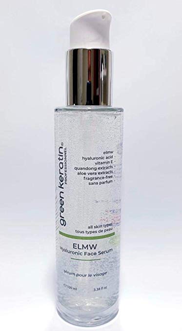 Serum Green Keratin ELMW à l'acide hyaluronique