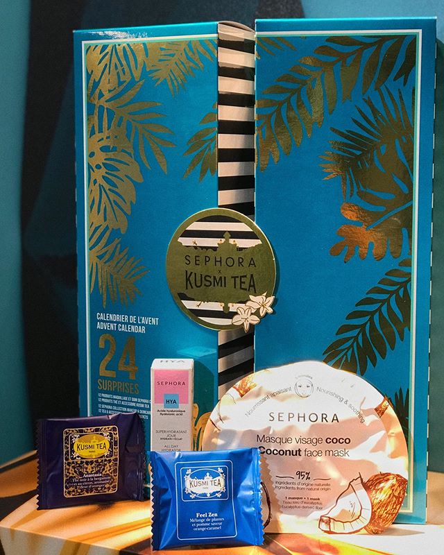 Calendrier avent sephora kusmit tea