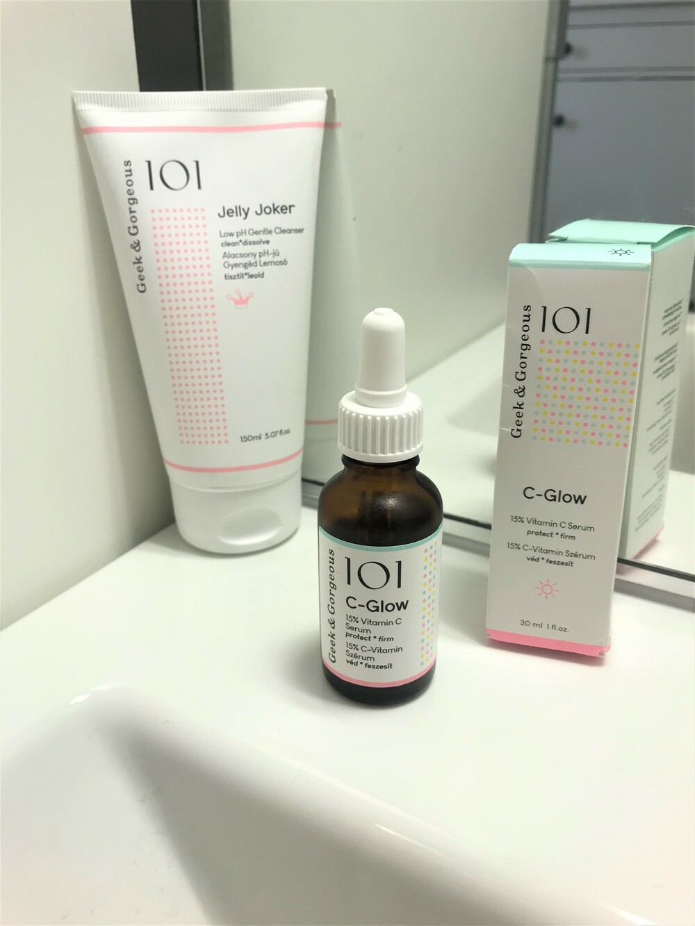 Serum CGlow vitamine C Geek & test et avis Beauté Actu