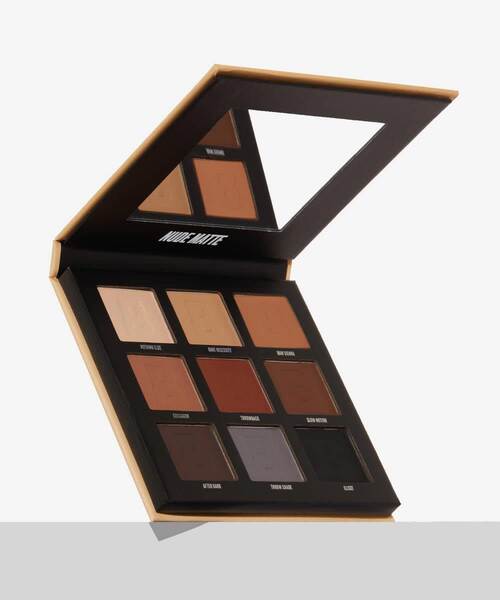 nude 9 matte colour palette by beauty bay