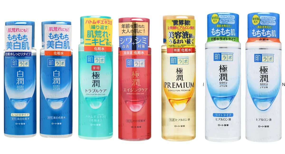Lotion hadalabo gokyujun france acide hyaluronique