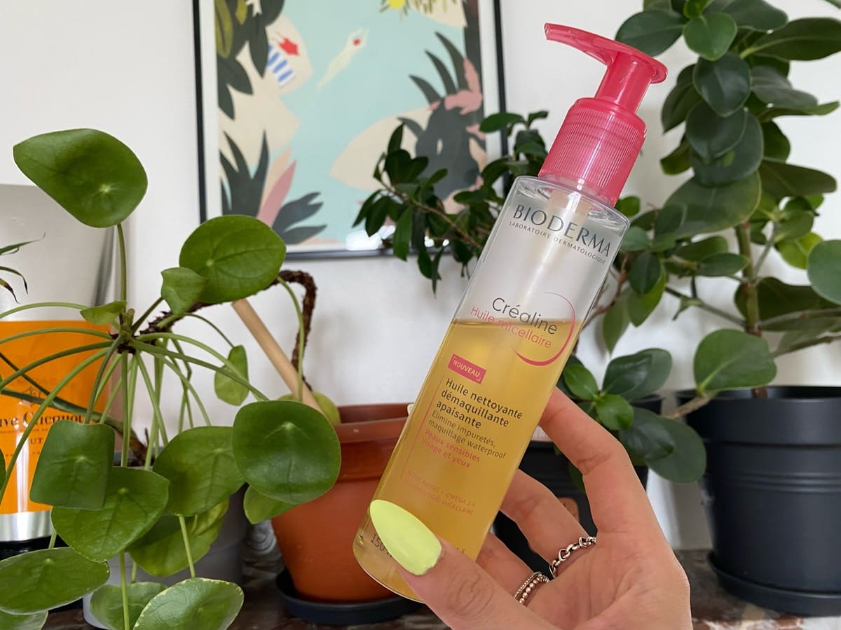 huile micelaire demaquillante bioderma crealine